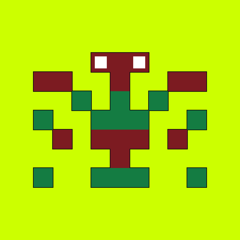 Pixel Invader #01980
