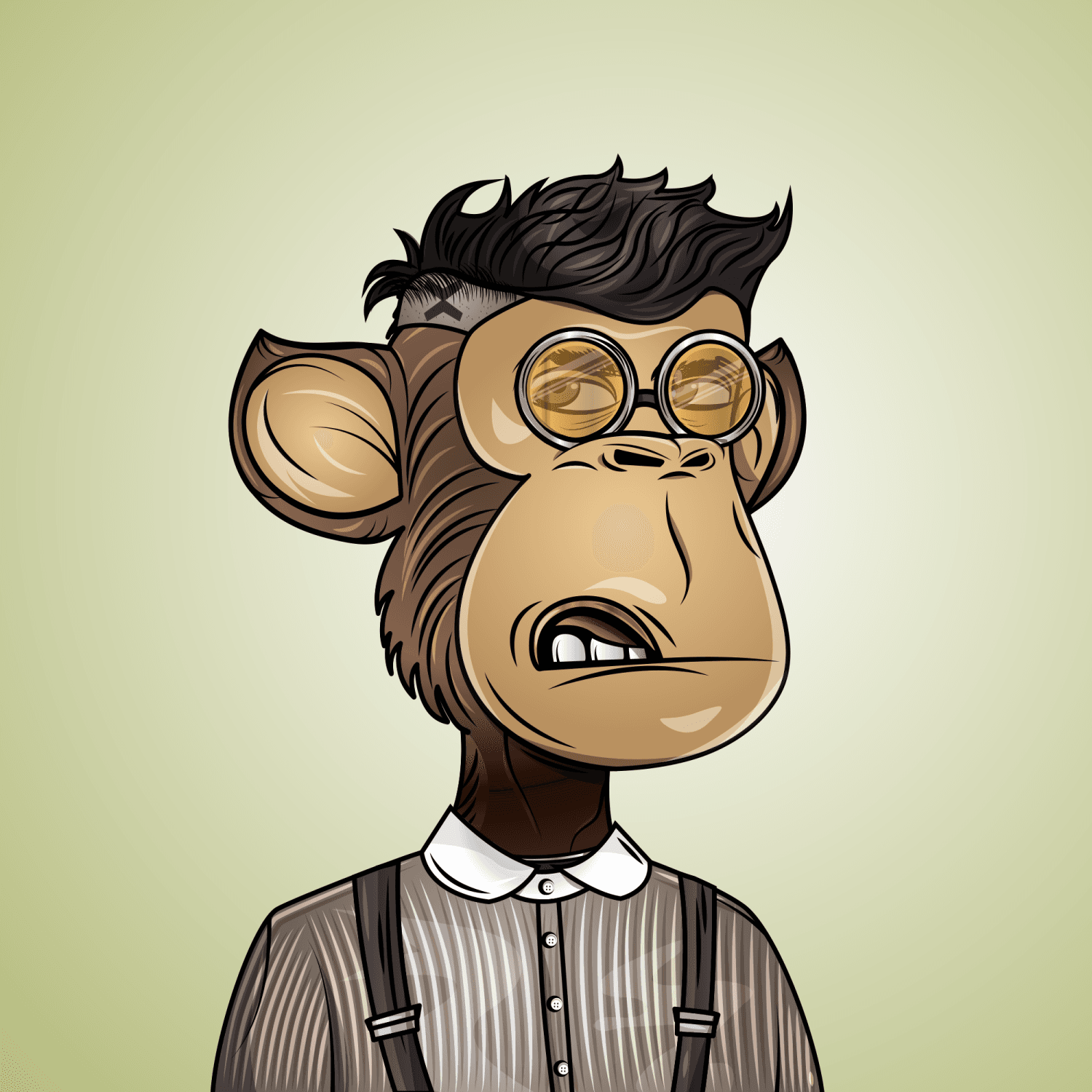 Gangsta Ape Clubs #3253