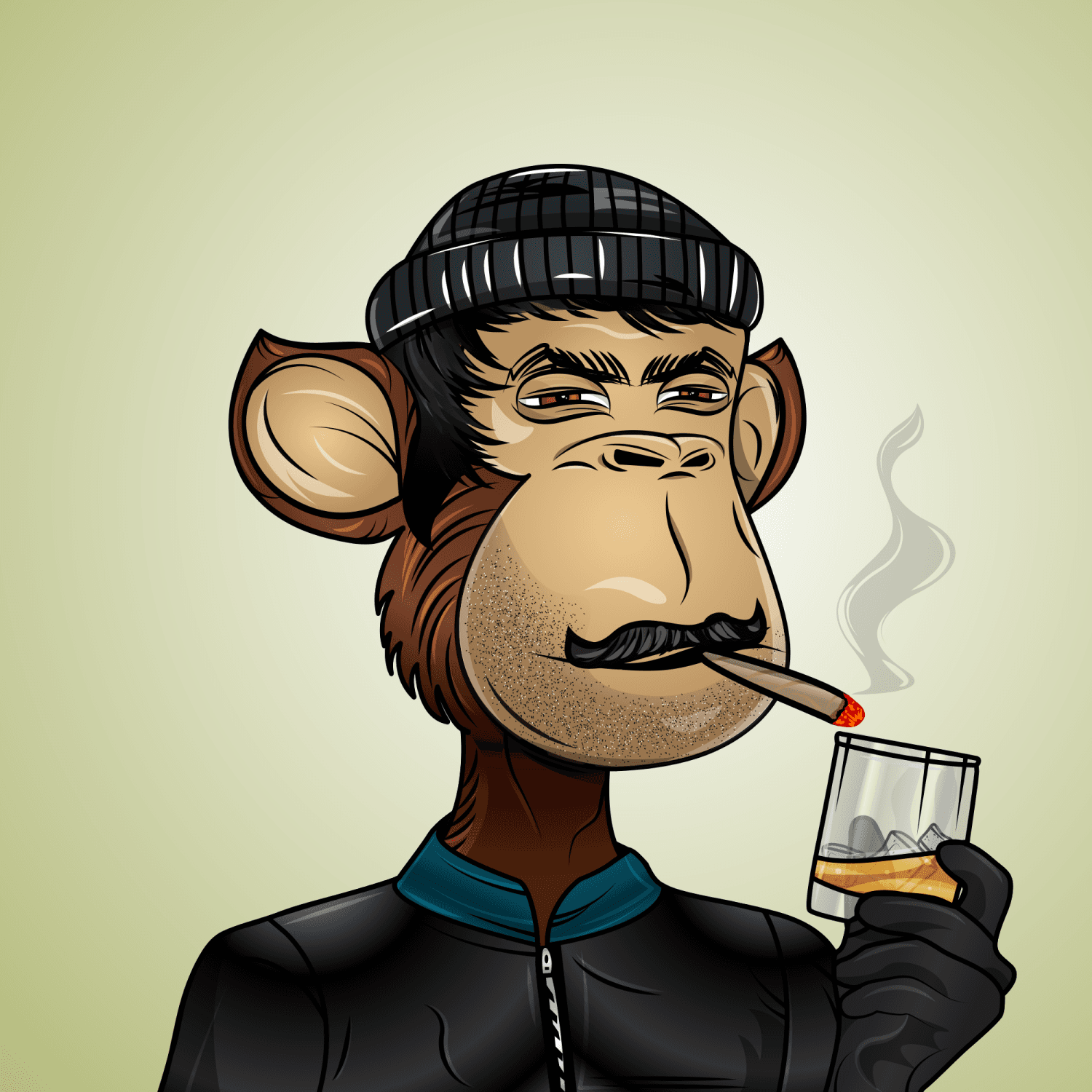 Gangsta Ape Clubs #3698