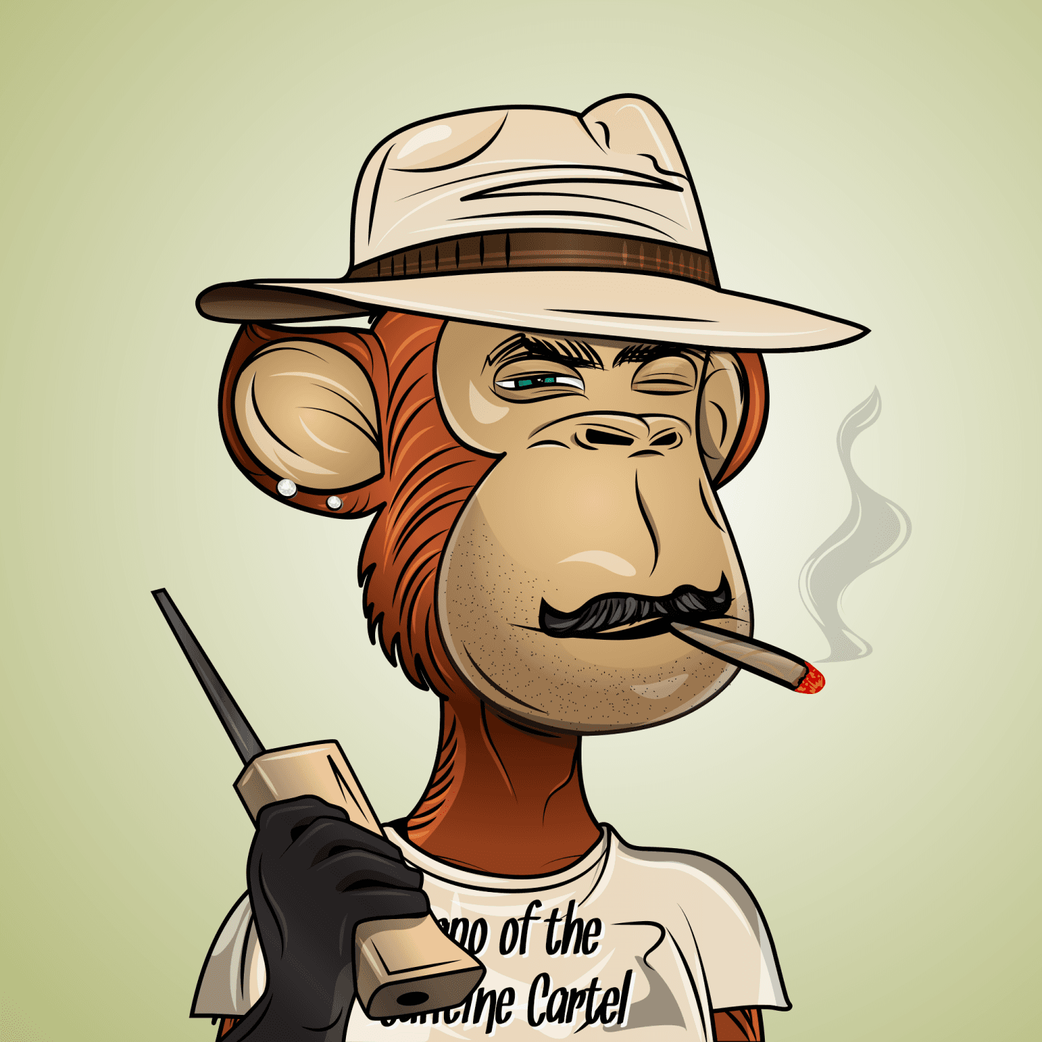 Gangsta Ape Clubs #3699