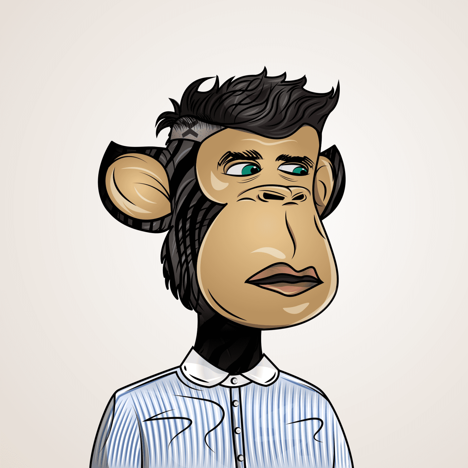 Gangsta Ape Clubs #3701