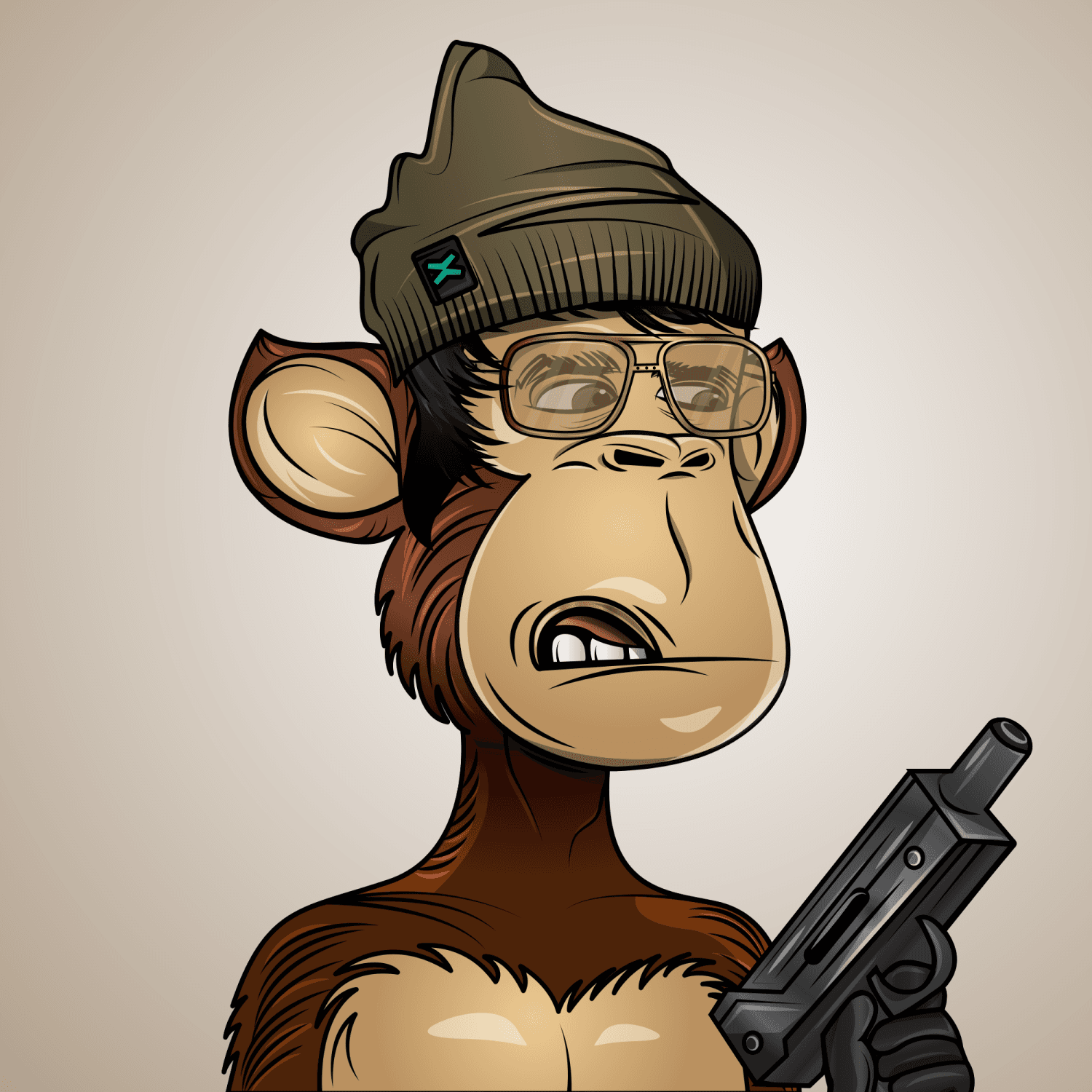 Gangsta Ape Clubs #3706