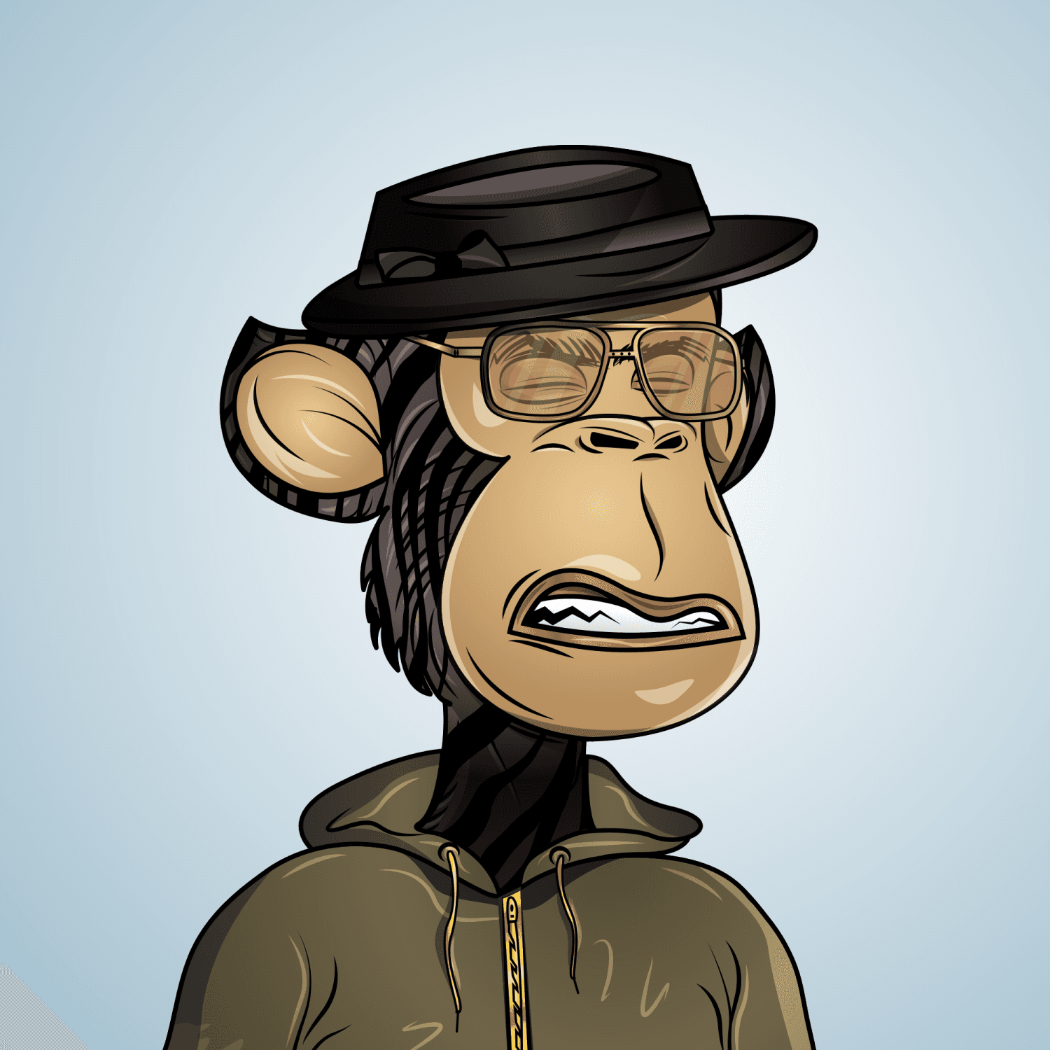 Gangsta Ape Clubs #3715