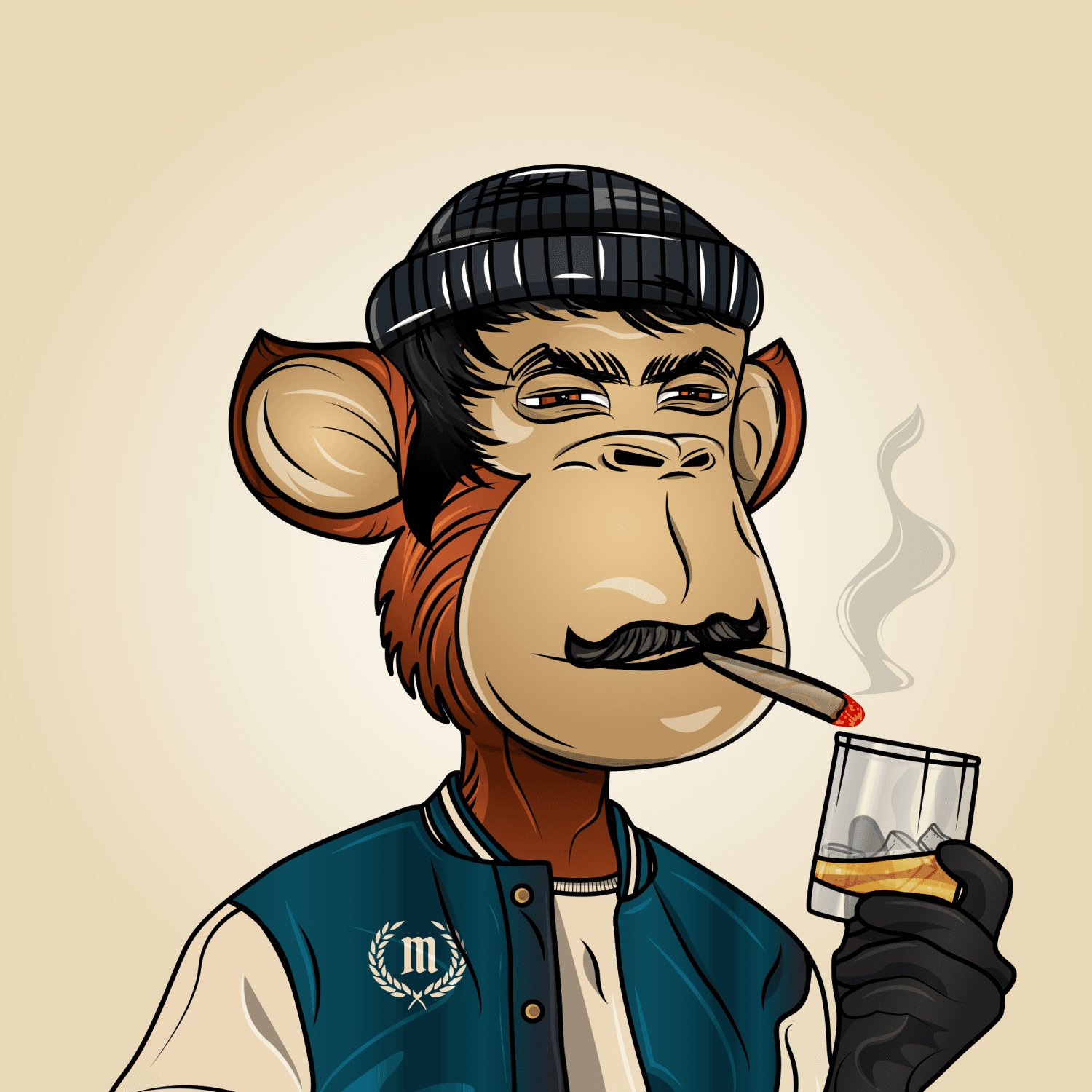 Gangsta Ape Clubs #3716