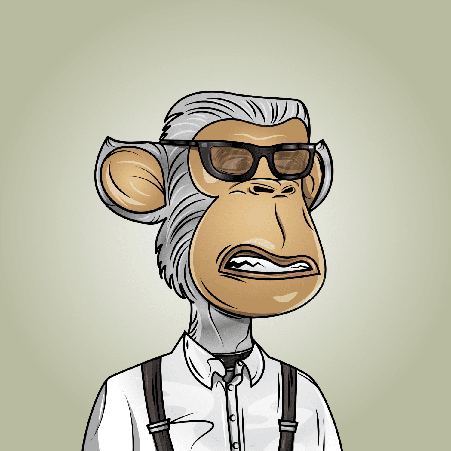 Gangsta Ape Clubs #3727