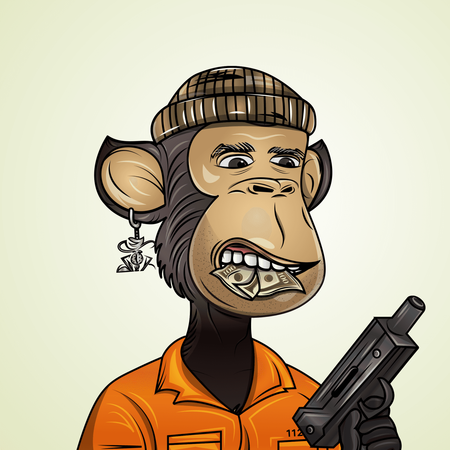 Gangsta Ape Clubs #3732