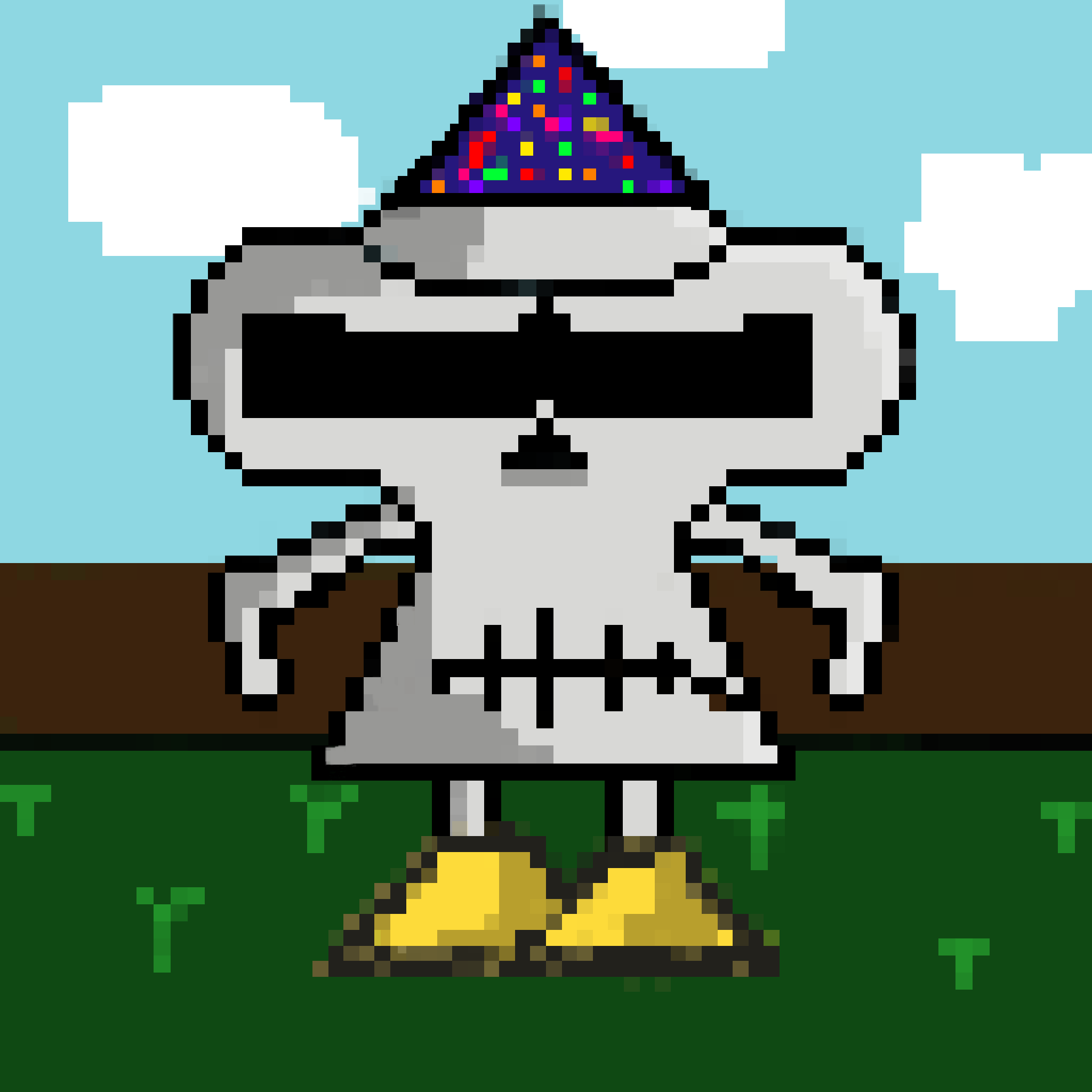 MOJI SKULL STOCKS #2332