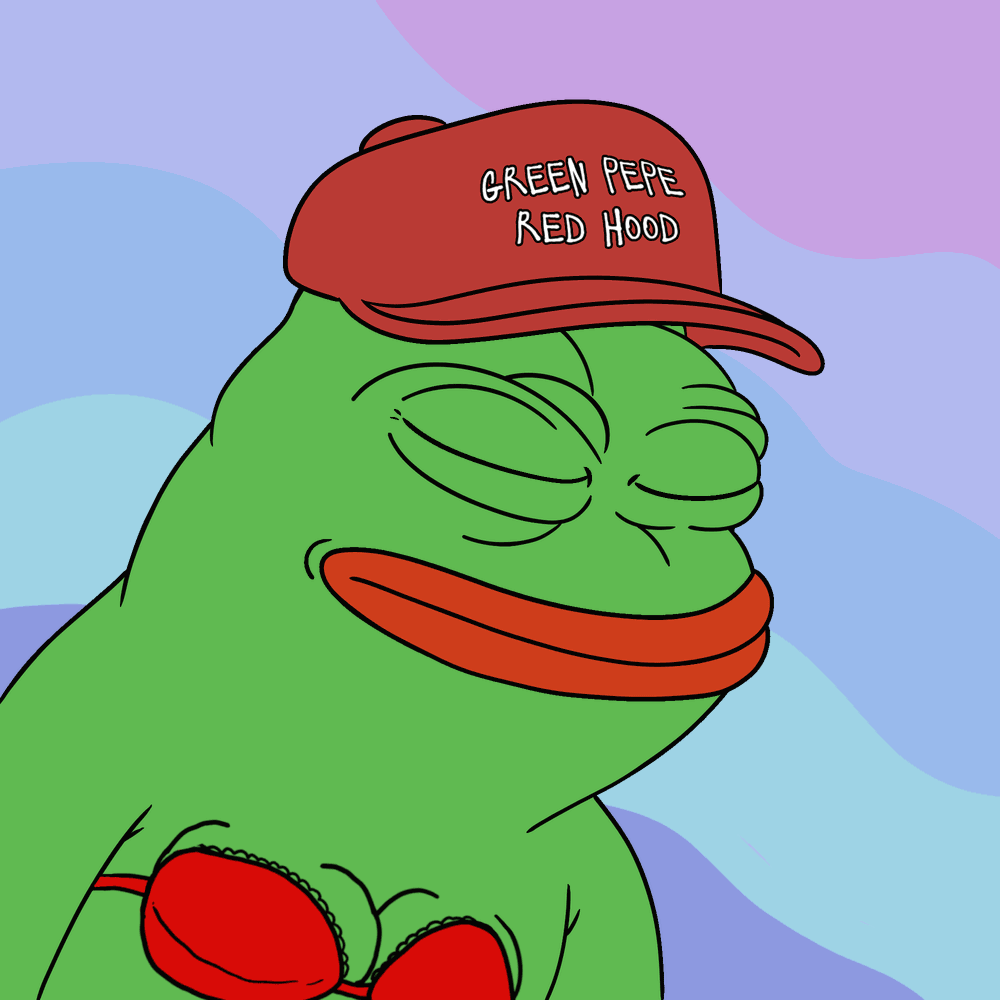 Red Hood Pepe #7097
