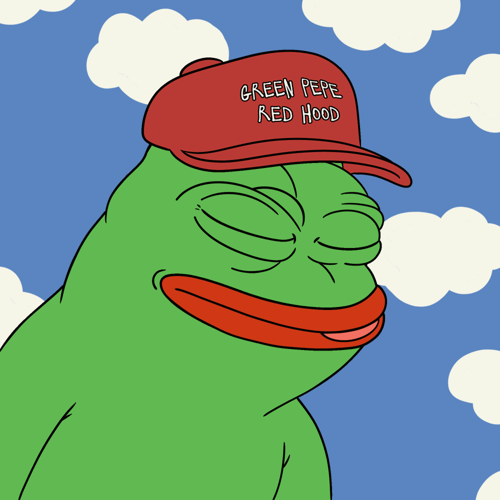 Red Hood Pepe #7427
